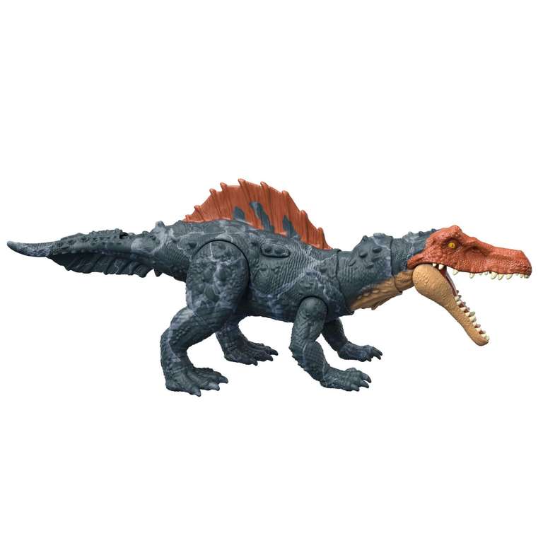 Jurassic World Dominion Massive Action Siamosaurus Dinosaurio figura de acción, juguete +4 años (Mattel HDX51)