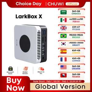 CHUWI LarkBox X Mini PC N100, 512GB/12GB