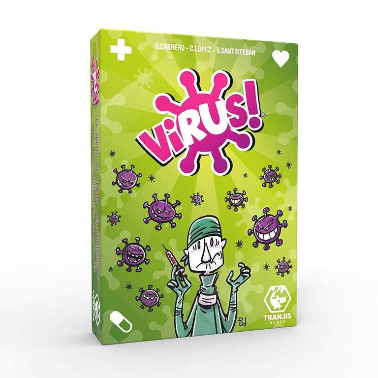 Pack Juego de Cartas Virus + Expansion Virus 2 Evolution. Edicion Española.