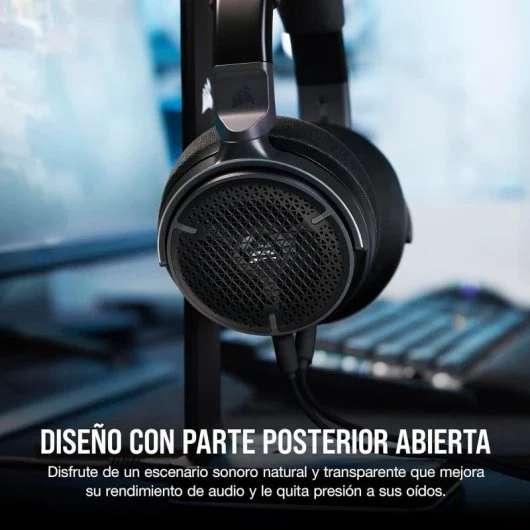 Corsair Virtuoso Pro Auriculares Gaming Carbón / Blanco