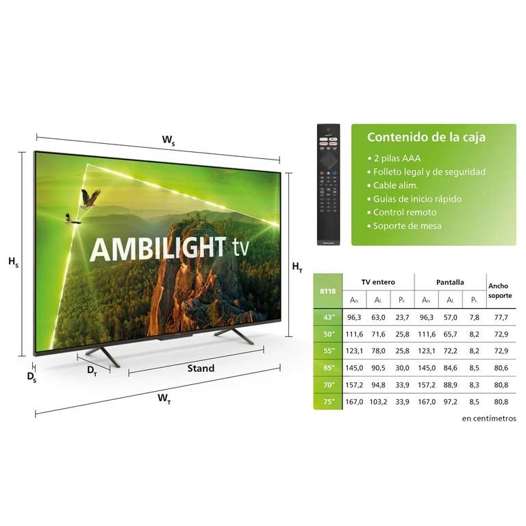 Philips OLED 718 de 65 pulgadas en oferta: panel OLED y Ambilight con un  precio muy
