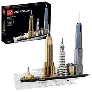 LEGO 21028 Architecture Ciudad de Nueva York Set de Construcción de Ciudad, Decoración de Oficina