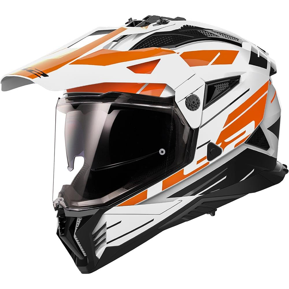 LS2 casco de motocross Pioneer II Namib white orange XL Marca: LS2