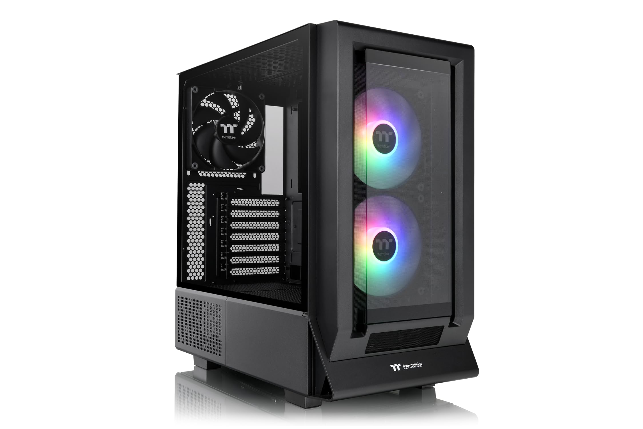 Caja PC Thermaltake Ceres 350 MX ATX | Cristal Templado + Malla Intercambiables | 3 Ventiladores ARGB