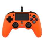 Mando Nacon Wired Compact Controller para PS4, Naranja