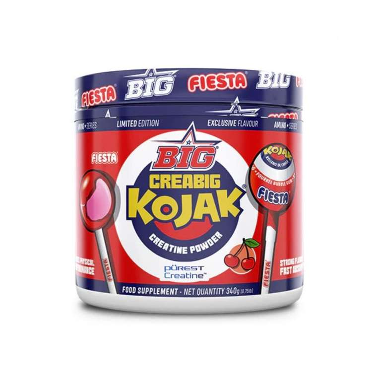 Creatina Creabig Purest 340g sabor cereza