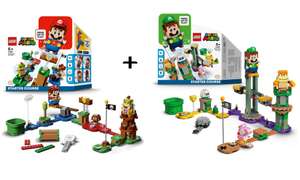 Lego Super Mario + pack Luigi solo 45€