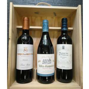 Pack Clásicos de Rioja (Marqués de Vargas + Viña Ardanza + Marqués de Murrieta)
