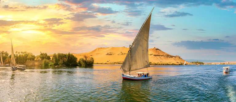 Pirámides, faraones y crucero por el Nilo Egipto en 8 Días • 7 Noches en Destino