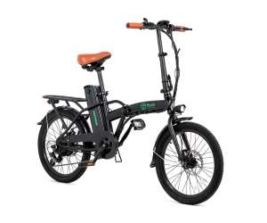 Bicicleta electrica plegabe 250W, 6 velocidades, ruedas 20”. autonomia 35-45 km