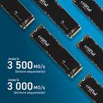 Crucial P3 4TB M.2 PCIe Gen3 NVMe SSD interno - Hasta 3500MB/s - CT4000P3SSD8
