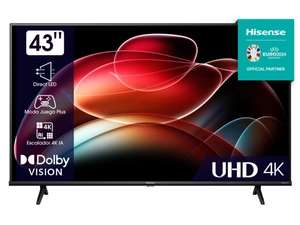 TV HISENSE 43A6K (LED - 43'' - 109 cm - 4K Ultra HD - Smart TV)