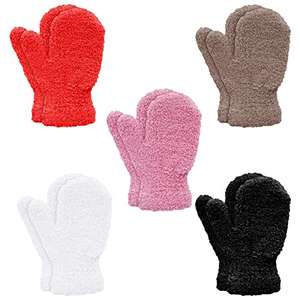 5 pares de guantes de punto para niños/as