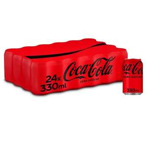 24 Latas de Coca Cola Zero 33cl.