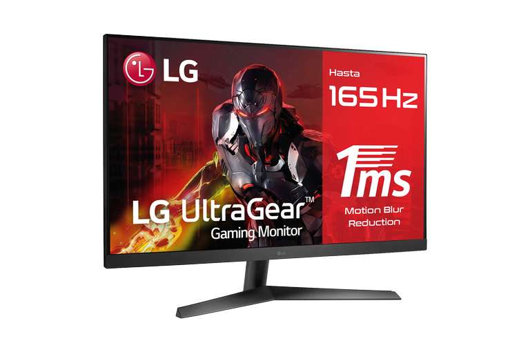 Monitor gaming - LG 32GN50R-B, UltraGear, 31.5a, Full-HD, Motion Blur 1ms, 165 Hz, 2xHDMI, 1 DisplayPort, Negro