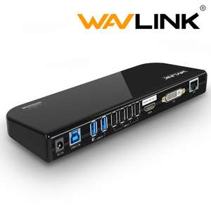 Estación Docking WAVLINK USB 3.0