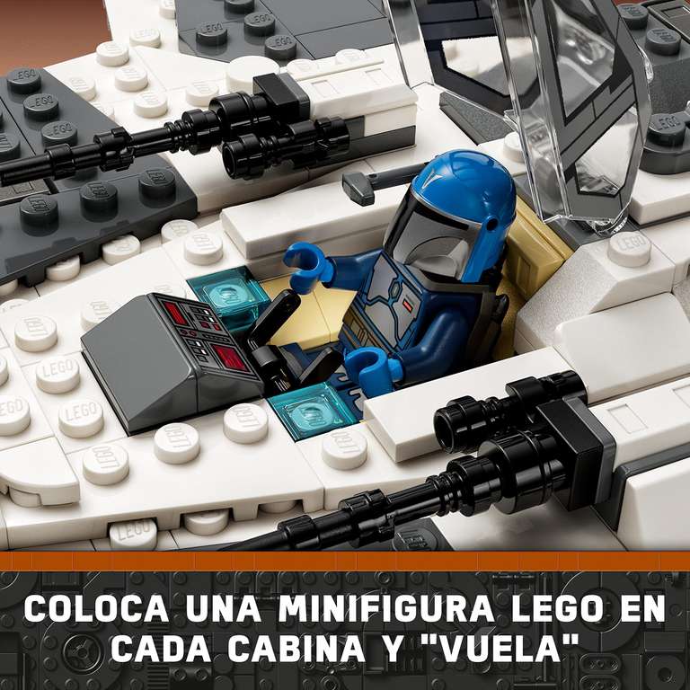 LEGO 75348 Star Wars Caza Colmillo Mandaloriano vs. Interceptor Tie