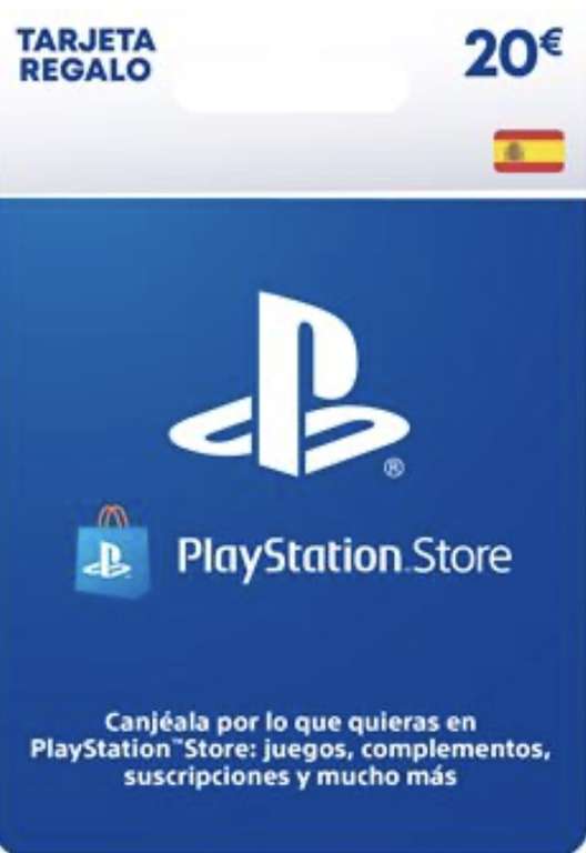 Tarjeta Monedero Playstation Store 20€ (Recogida en tienda)