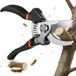 Tijeras de Podar Profesionales SK-5 KUOGAS | Corte Preciso 25mm para Jardín, Rosas, Arbustos y Bonsáis