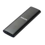 Philips Portable Externe SSD 500 GB - SATA Ultra Speed USB-C - USB, Lectura hasta 540 MB/s, Escritura hasta 520 MB/s