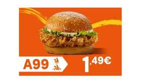 En Popeyes Chicken Classic a 1.49 euros