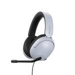 Sony INZONE H3 - Auriculares para gaming, sonido espacial 360 para gaming, micrófono boom, para PC/PlayStation5, color blanco