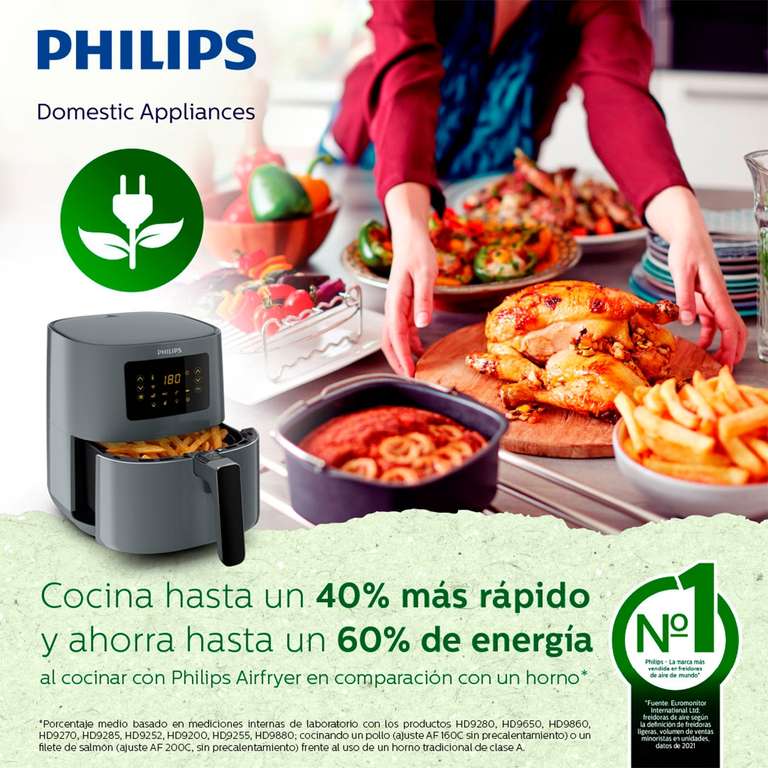 Freidora de aire Philips Airfryer Serie 5000 HD9255/60