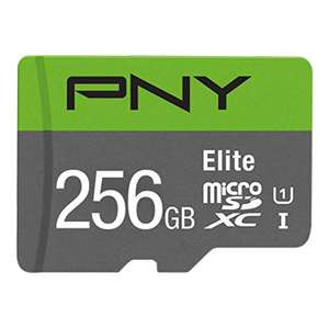 PNY Elite tarjeta de memoria MicroSDXC ,256 GB , Adaptador SD incluido