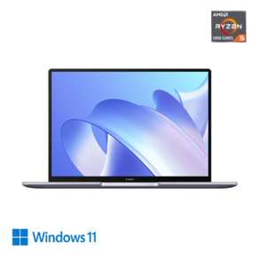 HUAWEI MateBook 14 ᴺᵘᵉᵛᵒ, Windows 11 Home, AMD Ryzen 5 5500U, 16GB+512GB, Gris