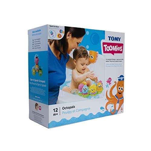 Oferta: TOMY Toomies Octopals Number Sorting Baby Bath Toy , Educational Water Toys For Toddlers , Suitable For 1, 2 and 3 Years Old