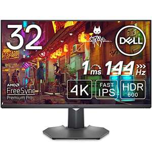 Monitor Dell G3223Q 32" 4K UHD (3840x2160) Monitor Gaming, 144Hz, Fast IPS, 1ms, AMD FreeSync Premium Pro