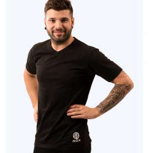 Camiseta para hombre básica en color Gris, Negro o Blanco por 5.99€