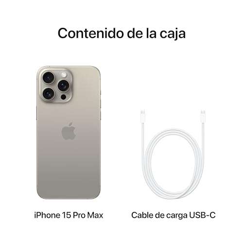 Iphone 15 pro max 256 GB todos los colores Amazon