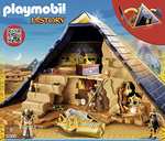 PLAYMOBIL History 5386 Pirámide del Faraón, con Funciones secretas, Juguetes para niños a Partir de 6 años