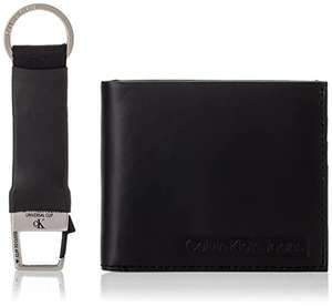 Calvin Klein Jeans Billfold cartera + llavero