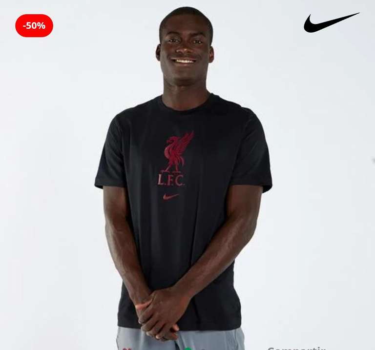 Camiseta Nike Liverpool (Tallas S, L y XL)