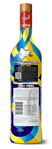 Stolichnaya Vodka premium - Edición Limitada Ucrania Stoli, 1L