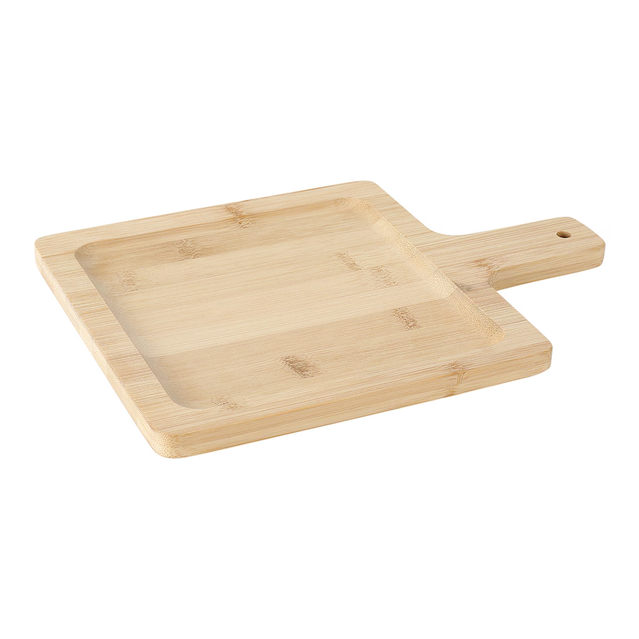 Tabla de cortar fabricada en madera de bambú | 18 (ancho) x 27 (largo) x 1,5 (alto) cm