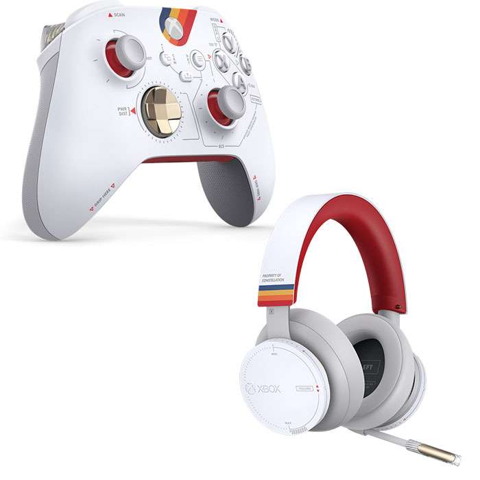 Auriculares gaming  Microsoft Starfield Limited Edition, Bluetooth, Para  Xbox, 14 horas de autonomía