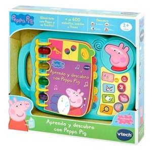 Vtech Libro Peppa Pig Aprendo y Descubro +2 Años