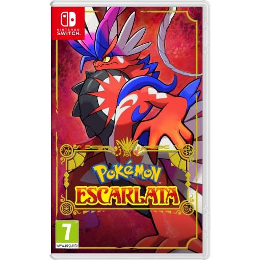 Pokémon Purpura/Escarlata para Nintendo Switch (Amazon iguala)
