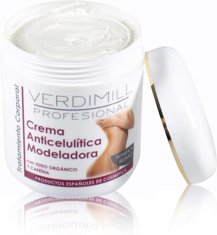 Verdimill Pack de crema anticelulitica Modeladora 500ml Tensa Remodela El Contorno Corporal + Crema de rostro Vita-C Daily Defence DD cream