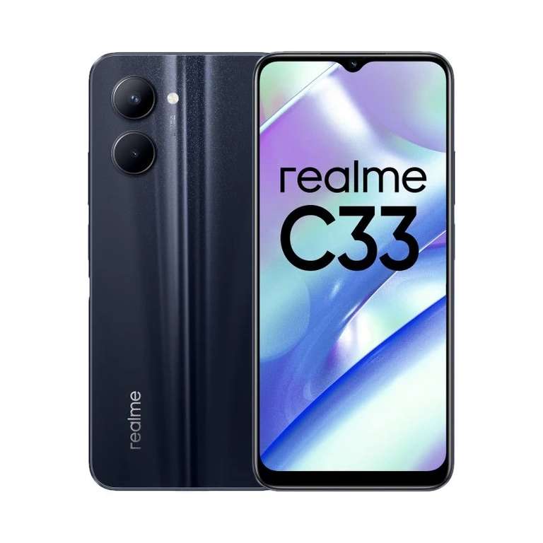 Realme C33 4/128GB Negro Libre