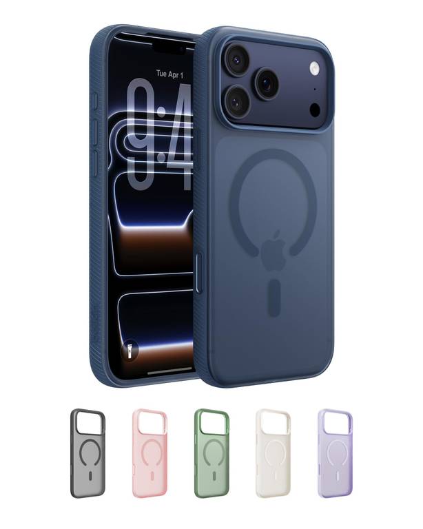 Belkin SheerForce Grip Funda iPhone 17 Pro MAX Compatible con MagSafe