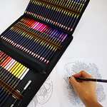 Lapices Colores Profesionales para Adultos y Niños, Juego de 72 Lapices con Base de Óleo Para pintar Mandalas de Adultos y Lapices de Dibujo