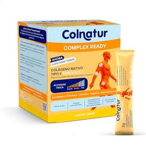 Colnatur Ready Listo Para Tomar | 30 Sticks Monodosis | Colágeno con Magnesio, Ácido Hialurónico y Vitamina C