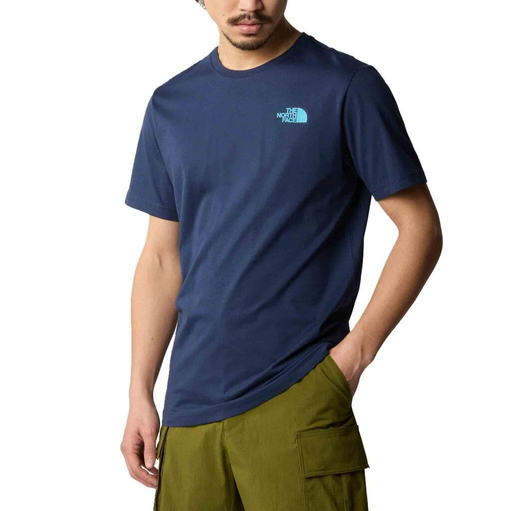 Camiseta azul North Face (talla S, Decathlon)