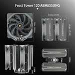 Thermalright Frost Tower 120 - Enfriador de aire para CPU, 6 tubos de calor