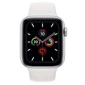 Apple Watch Series 5 GPS 40mm Aluminio Plata con Correa Deportiva Blanca