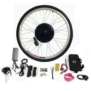 CNCEST Kit de conversión para rueda delantera de bicicleta eléctrica (28", 36 V, 250 W)